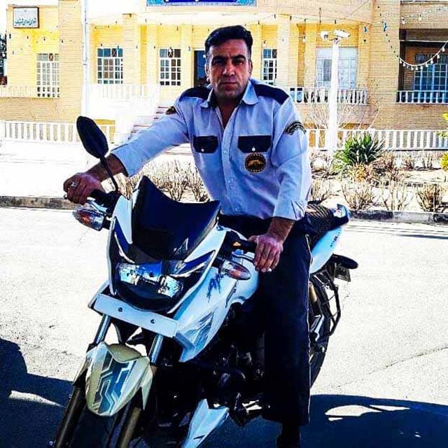 نگهبان حفاظتی و مراقبتی با موتور