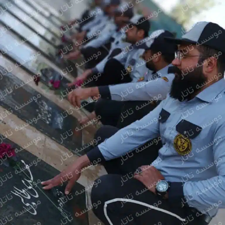 تجدید بیعت با شهداء توسط پلیس یاران موسسه